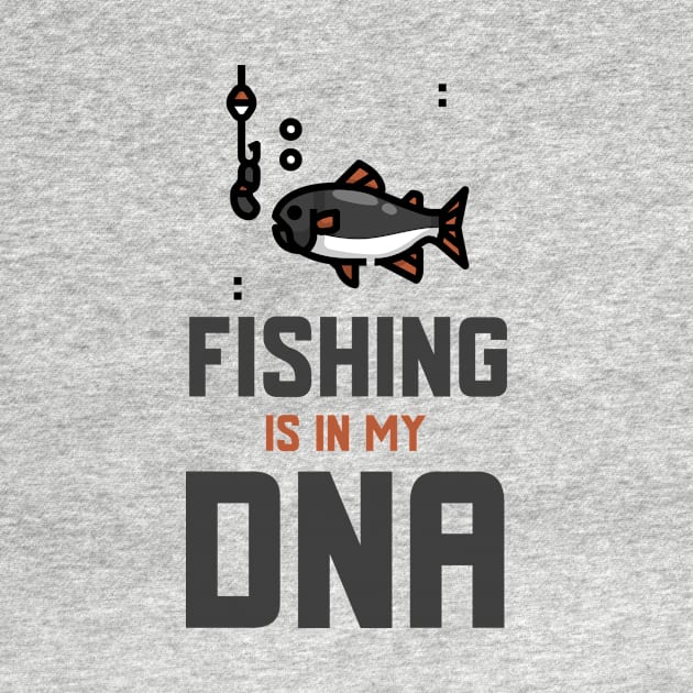 Fishing Is In My DNA by Jitesh Kundra